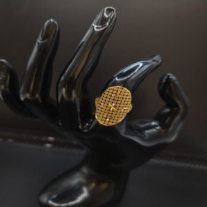 خاتم فاخر عيار21.وزن.2جرام