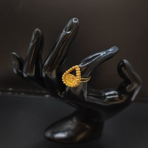 خاتم فاخر عيار21.وزن.3.1جرام