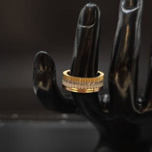 دبله بوشرون ايطالي عيار18.وزن.8.7جرام