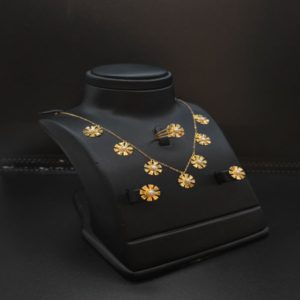 طقم الورده فاخر عيار21.وزن.6.1جرام