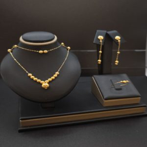 طقم دوريكا ناعم ايطالي عيار21.وزن.2.8جرام