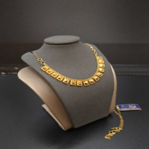 عقد فاخر عيار 21.وزن.6.50جرام