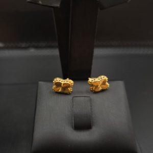 حلق فلور ناعم عيار21.وزن.0.80جرام