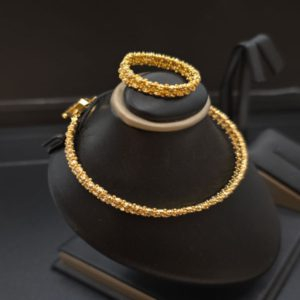 اسواره ودبله دوريكا ايطالي فاخر.عيار21.وزن.10.74جرام