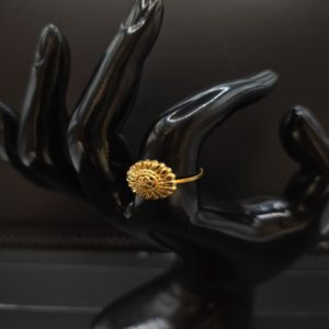 خاتم كرسي جابر عيار21.وزن.1.1جرام