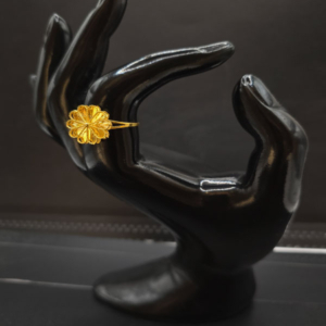 خاتم ورده فاخر عيار21.وزن.2جرام