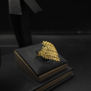 خاتم غصن الزيتون عيار21.وزن.2.3جرام