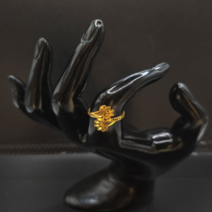 خاتم فاخر غصن الزيتون عيار 21.وزن.1.4جرام