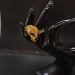 خاتم قردانه فاخر عيار21.وزن.6.1جرام