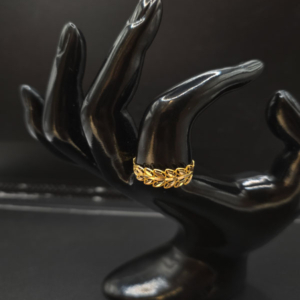 خاتم غصن الزيتون فاخر عيار21.وزن.1.6جرام