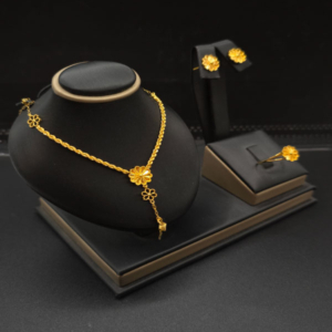 طقم الورده فاخر عيار21.وزن.5.7جرام