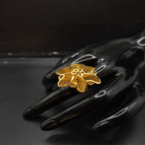 خاتم الورده فاخر عيار21.وزن.4.7جرام