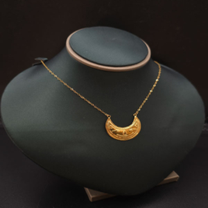 عقد البرقع فاخر عيار21.وزن.2.3جرام