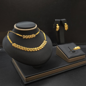 طقم فاخر غصن الزيتون عيار21.وزن.5.4جرام