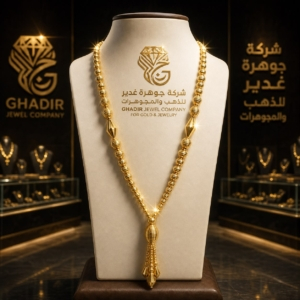 سبحة ذهب عيار 21 وزن 11.86 جرام جوهرة غدير للذهب والمجوهرات